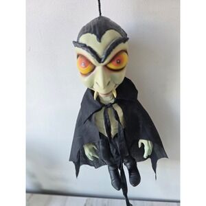 Vintage paper magic Dracula rubber hanging Halloween decor unique big head